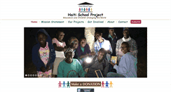 Desktop Screenshot of haitischoolproject.org